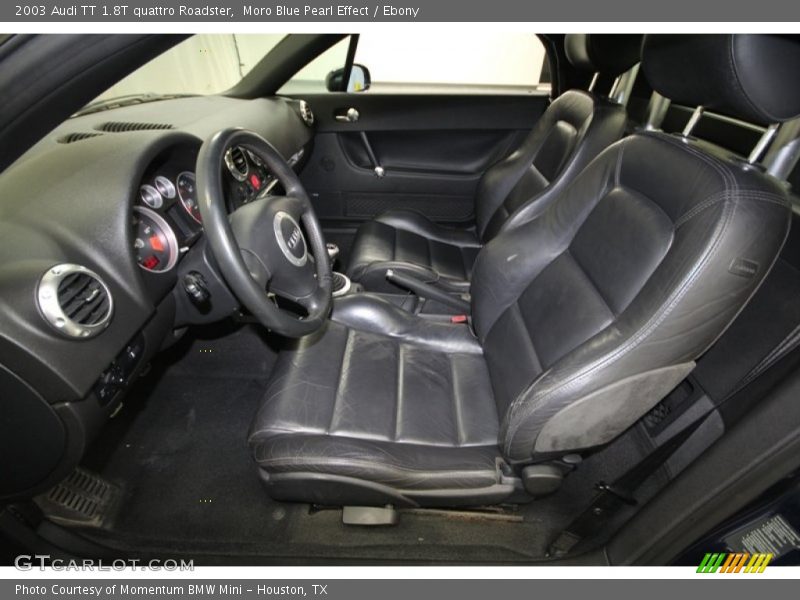 Front Seat of 2003 TT 1.8T quattro Roadster