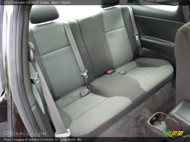 Rear Seat of 2010 Cobalt LT Coupe