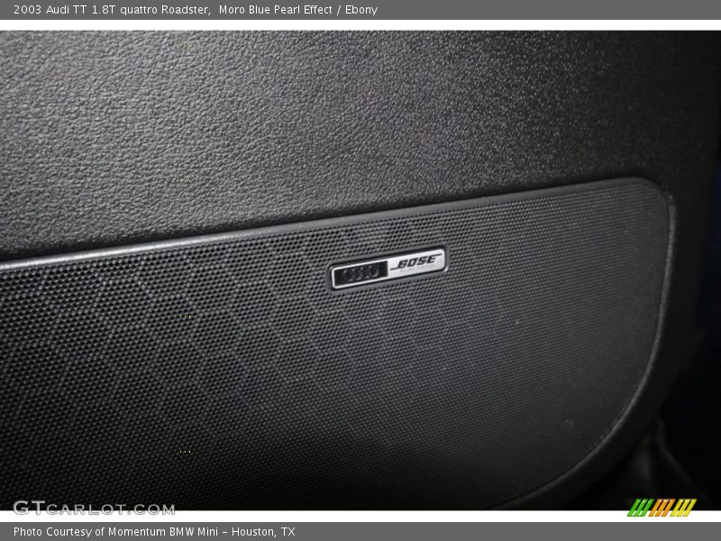 Audio System of 2003 TT 1.8T quattro Roadster