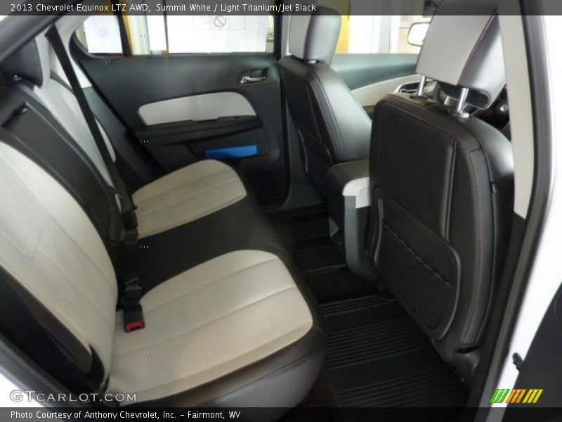 Summit White / Light Titanium/Jet Black 2013 Chevrolet Equinox LTZ AWD