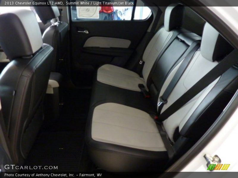 Summit White / Light Titanium/Jet Black 2013 Chevrolet Equinox LTZ AWD