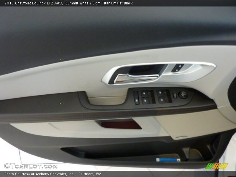 Summit White / Light Titanium/Jet Black 2013 Chevrolet Equinox LTZ AWD