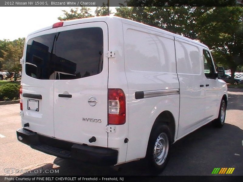 Blizzard White / Charcoal 2012 Nissan NV 1500 S