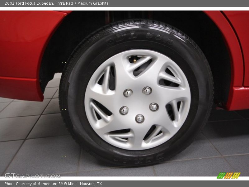 Infra Red / Medium Graphite 2002 Ford Focus LX Sedan