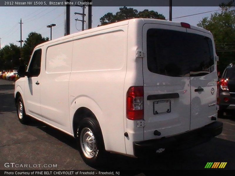 Blizzard White / Charcoal 2012 Nissan NV 1500 S