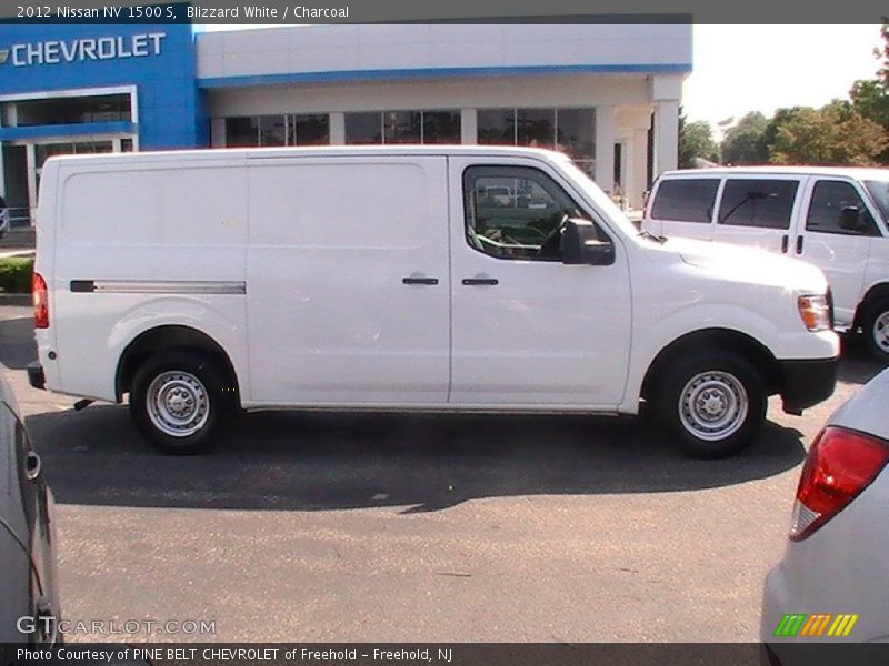 Blizzard White / Charcoal 2012 Nissan NV 1500 S