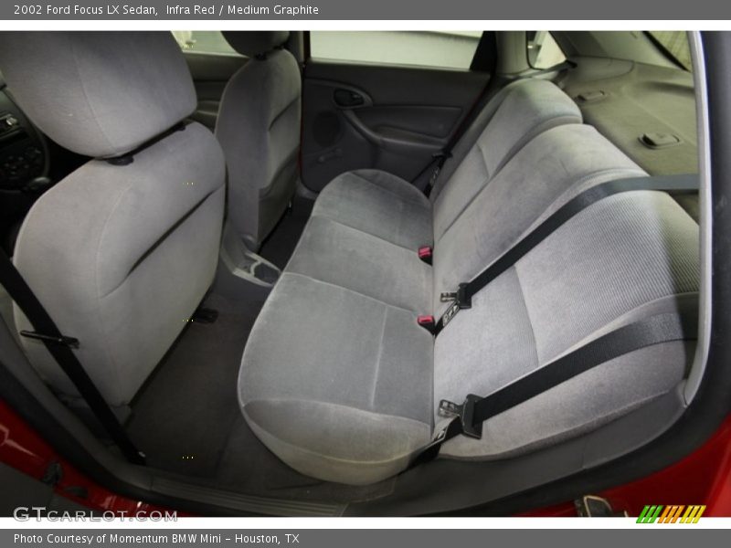 Infra Red / Medium Graphite 2002 Ford Focus LX Sedan