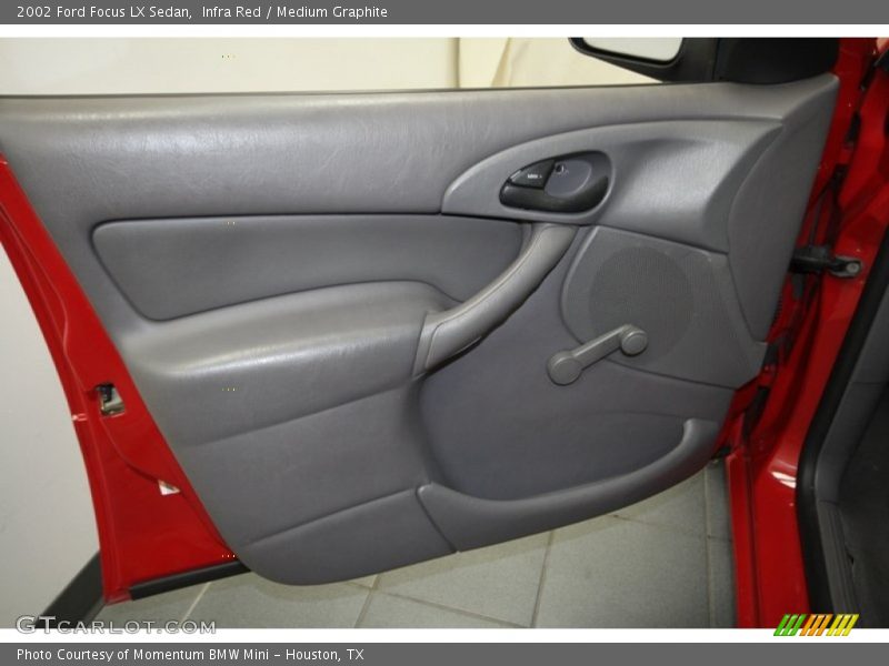 Infra Red / Medium Graphite 2002 Ford Focus LX Sedan