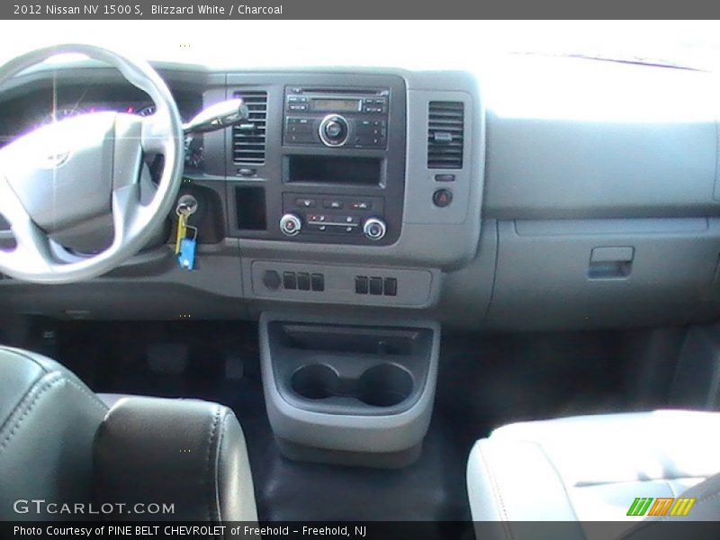 Blizzard White / Charcoal 2012 Nissan NV 1500 S