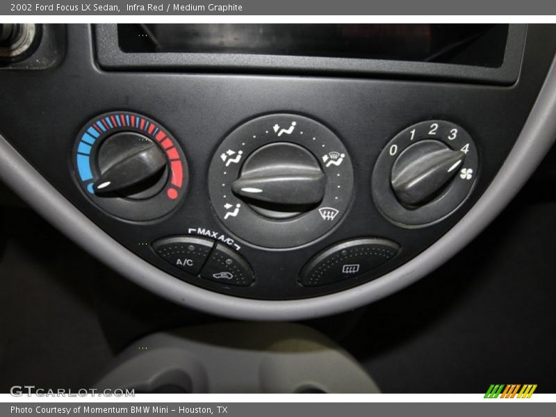 Infra Red / Medium Graphite 2002 Ford Focus LX Sedan