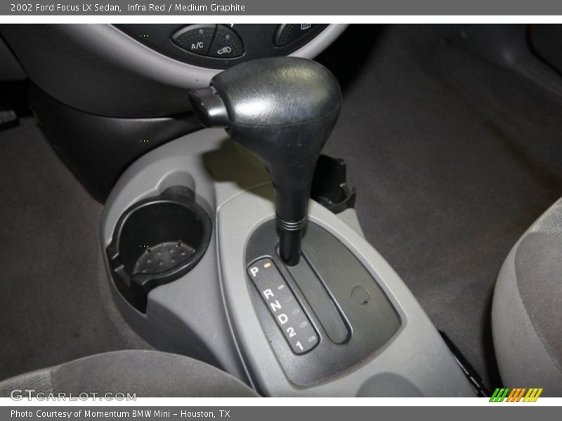 Infra Red / Medium Graphite 2002 Ford Focus LX Sedan
