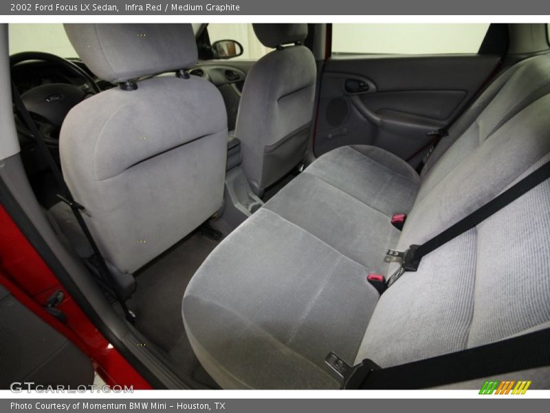 Infra Red / Medium Graphite 2002 Ford Focus LX Sedan