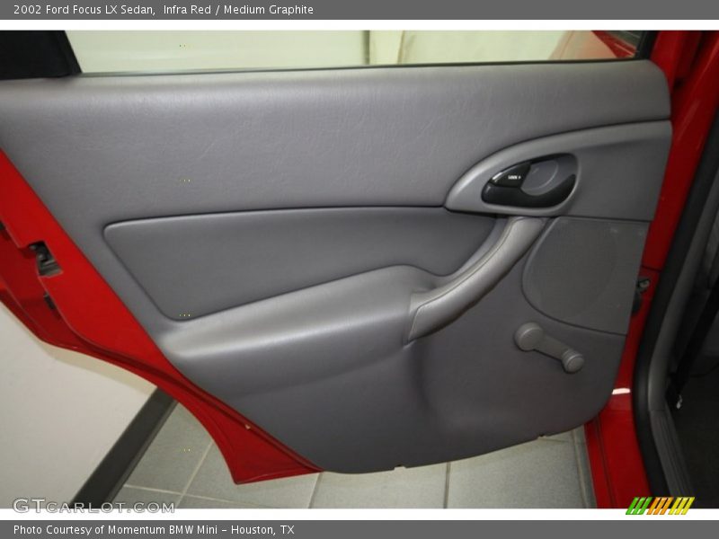 Infra Red / Medium Graphite 2002 Ford Focus LX Sedan