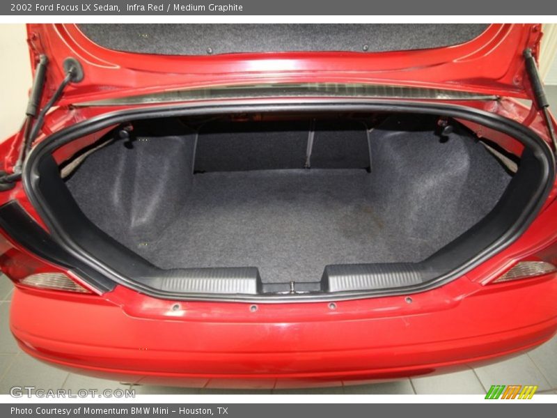 Infra Red / Medium Graphite 2002 Ford Focus LX Sedan