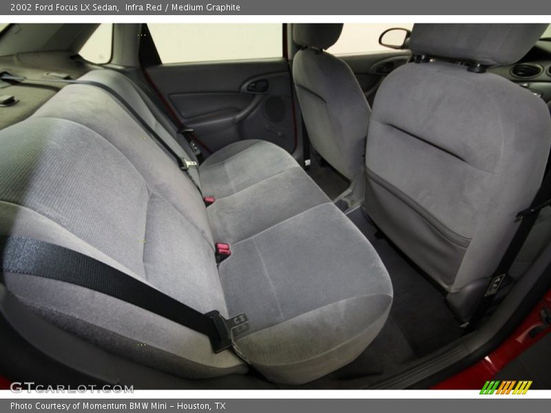 Infra Red / Medium Graphite 2002 Ford Focus LX Sedan