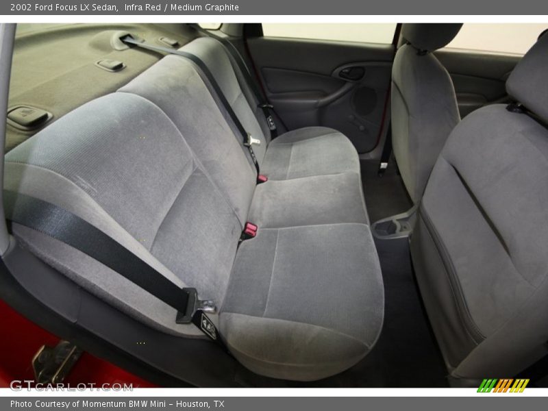 Infra Red / Medium Graphite 2002 Ford Focus LX Sedan