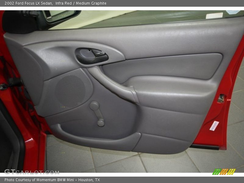 Infra Red / Medium Graphite 2002 Ford Focus LX Sedan