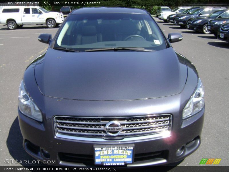 Dark Slate Metallic / Charcoal 2009 Nissan Maxima 3.5 S
