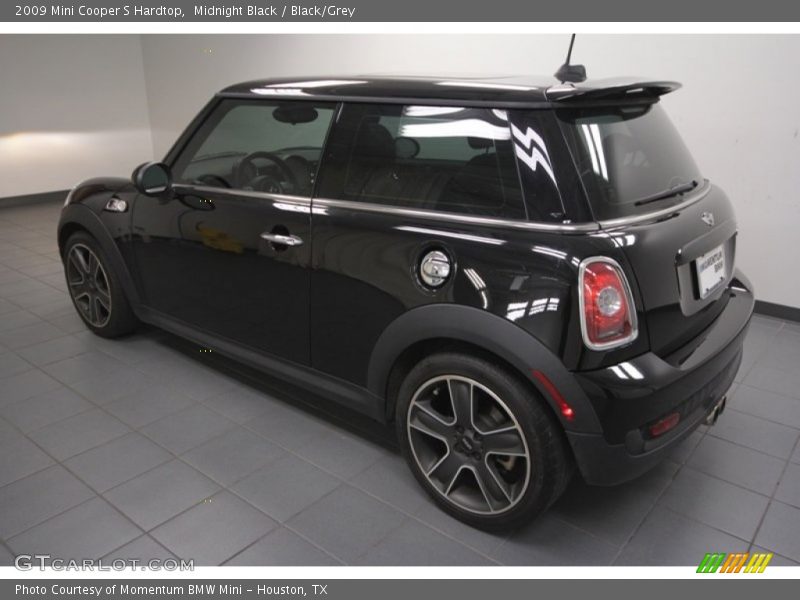 Midnight Black / Black/Grey 2009 Mini Cooper S Hardtop