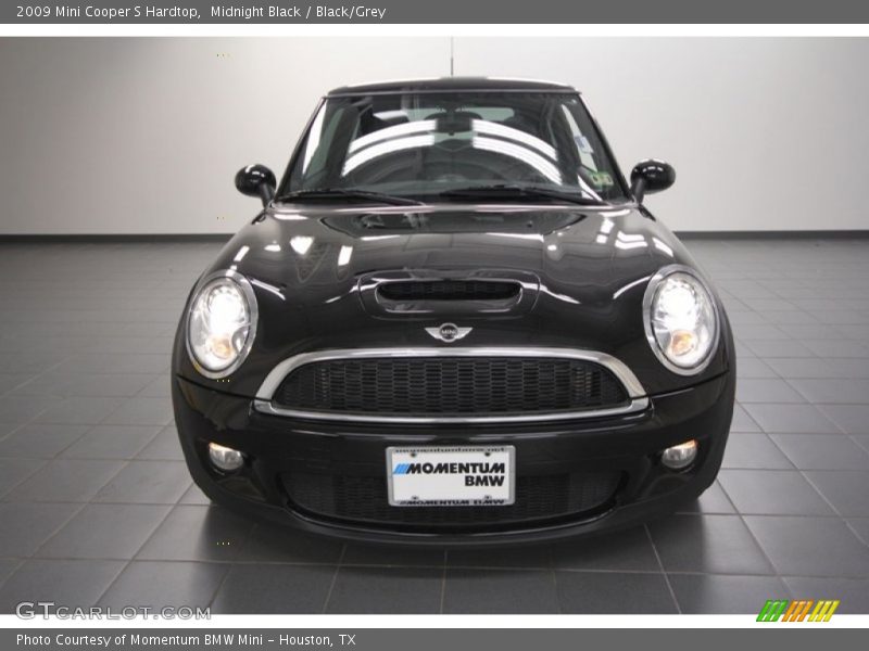 Midnight Black / Black/Grey 2009 Mini Cooper S Hardtop