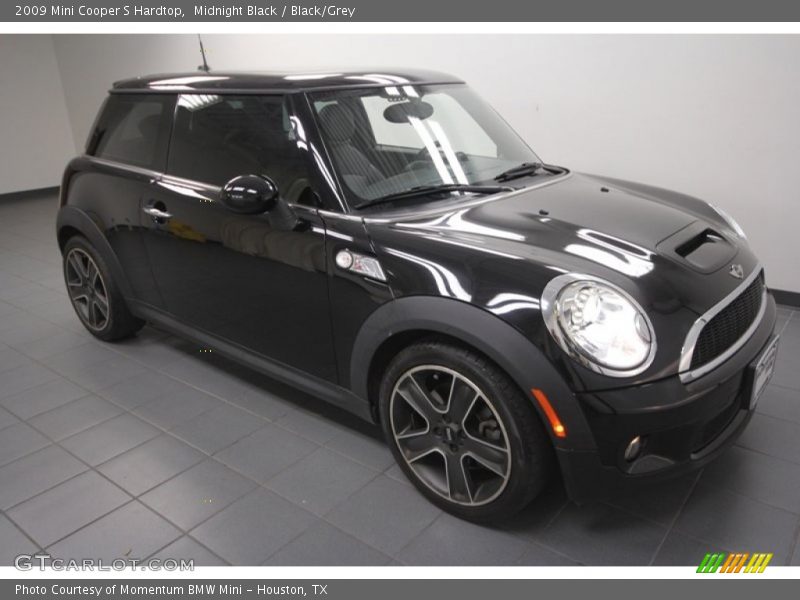 Midnight Black / Black/Grey 2009 Mini Cooper S Hardtop