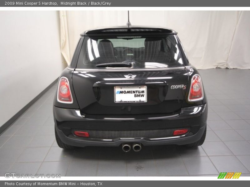 Midnight Black / Black/Grey 2009 Mini Cooper S Hardtop