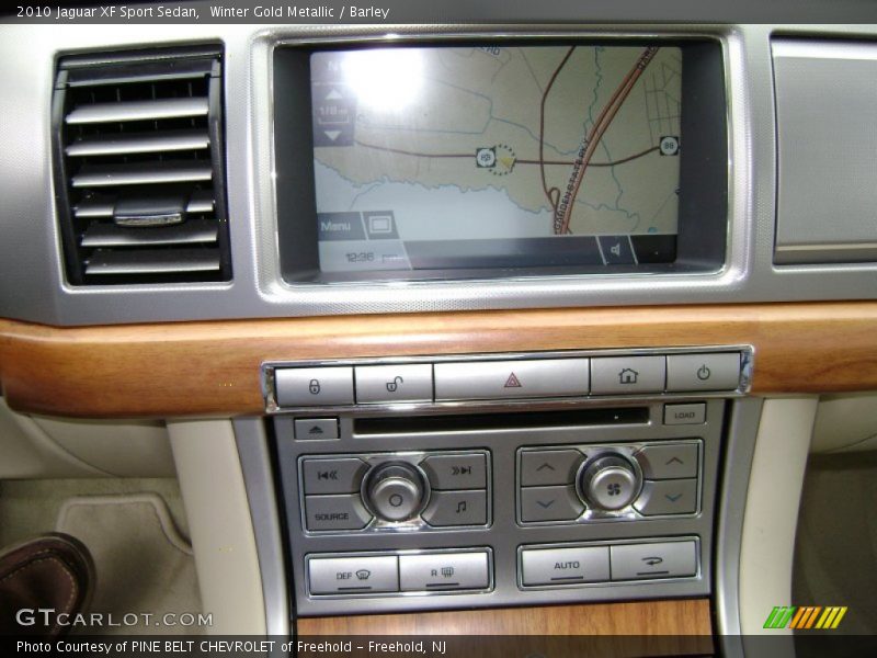 Winter Gold Metallic / Barley 2010 Jaguar XF Sport Sedan