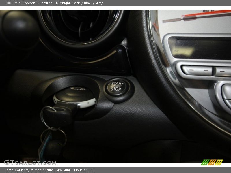 Midnight Black / Black/Grey 2009 Mini Cooper S Hardtop