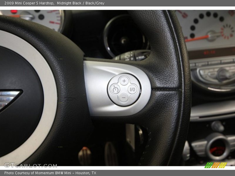Midnight Black / Black/Grey 2009 Mini Cooper S Hardtop