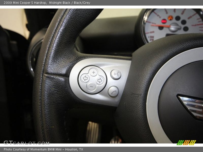 Midnight Black / Black/Grey 2009 Mini Cooper S Hardtop