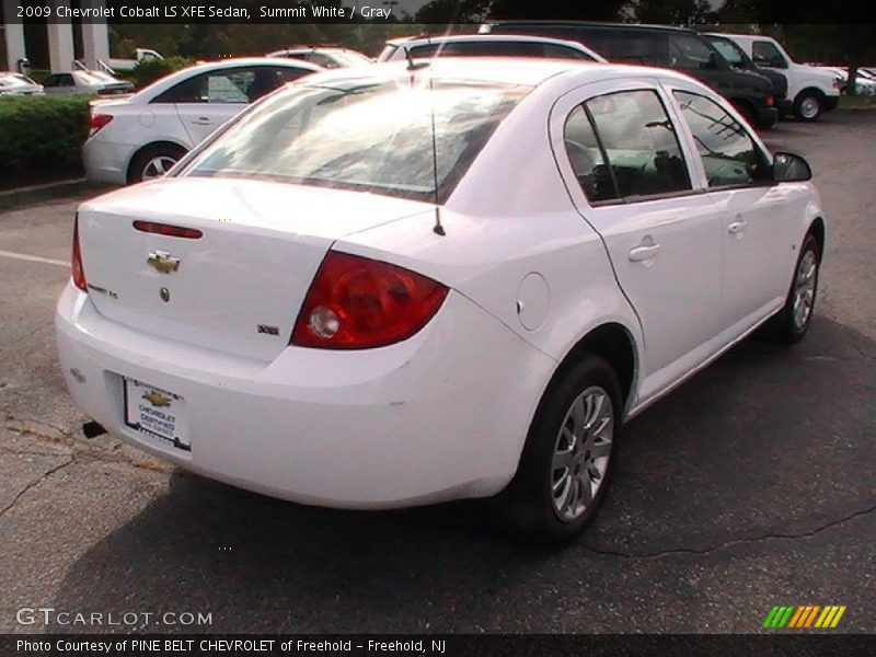Summit White / Gray 2009 Chevrolet Cobalt LS XFE Sedan