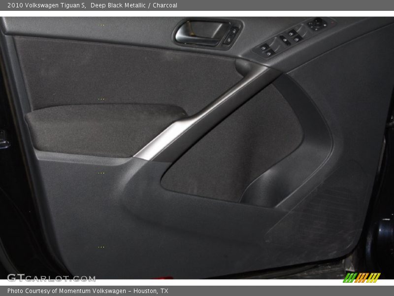 Deep Black Metallic / Charcoal 2010 Volkswagen Tiguan S
