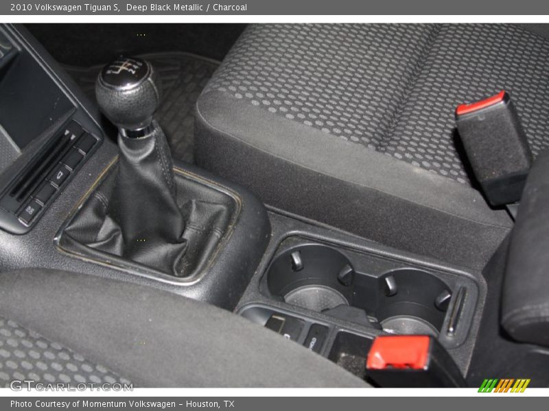 Deep Black Metallic / Charcoal 2010 Volkswagen Tiguan S