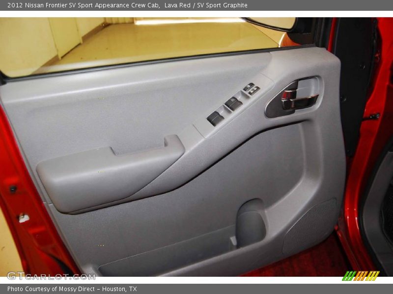 Lava Red / SV Sport Graphite 2012 Nissan Frontier SV Sport Appearance Crew Cab