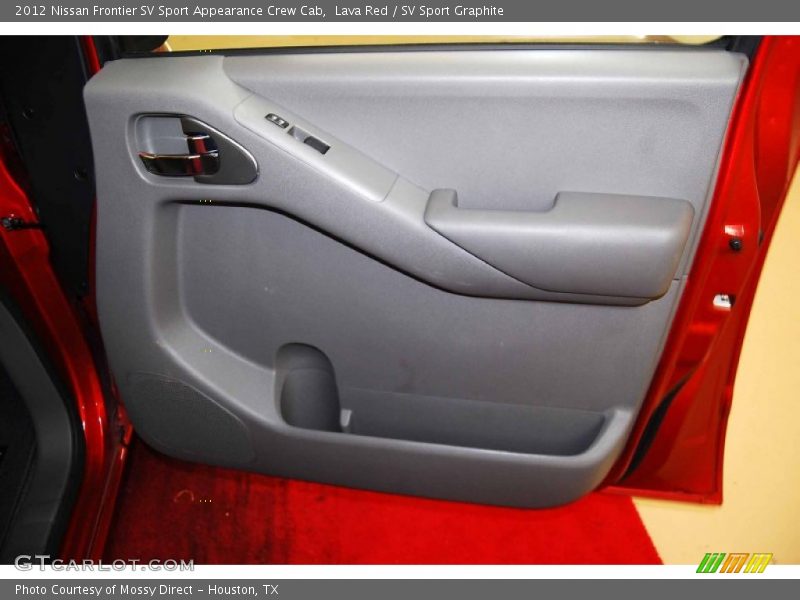 Lava Red / SV Sport Graphite 2012 Nissan Frontier SV Sport Appearance Crew Cab