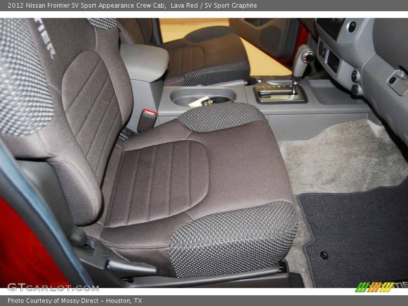 Lava Red / SV Sport Graphite 2012 Nissan Frontier SV Sport Appearance Crew Cab