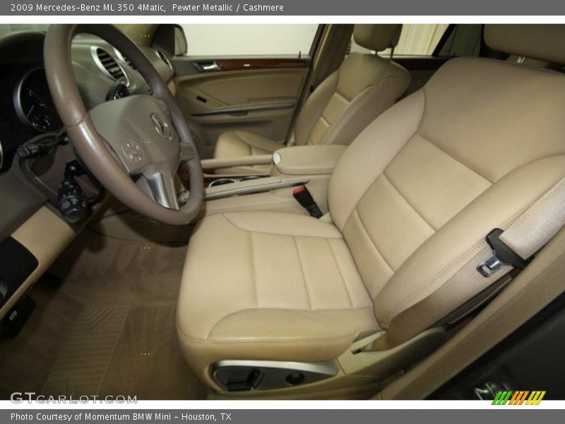 Pewter Metallic / Cashmere 2009 Mercedes-Benz ML 350 4Matic