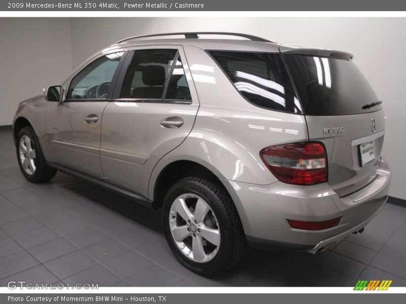 Pewter Metallic / Cashmere 2009 Mercedes-Benz ML 350 4Matic