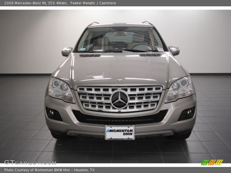Pewter Metallic / Cashmere 2009 Mercedes-Benz ML 350 4Matic