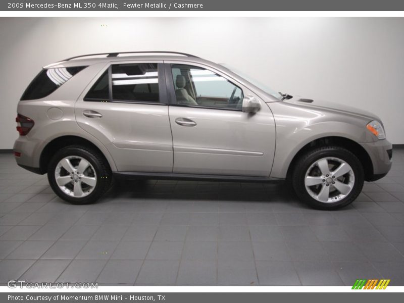 Pewter Metallic / Cashmere 2009 Mercedes-Benz ML 350 4Matic