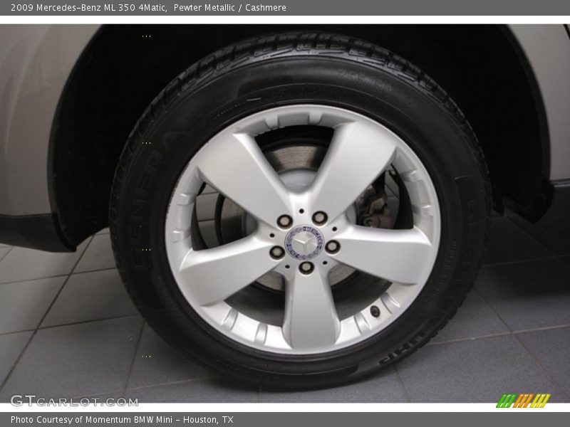 Pewter Metallic / Cashmere 2009 Mercedes-Benz ML 350 4Matic