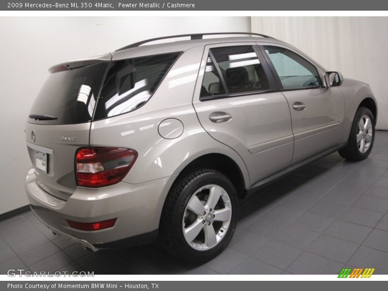 Pewter Metallic / Cashmere 2009 Mercedes-Benz ML 350 4Matic