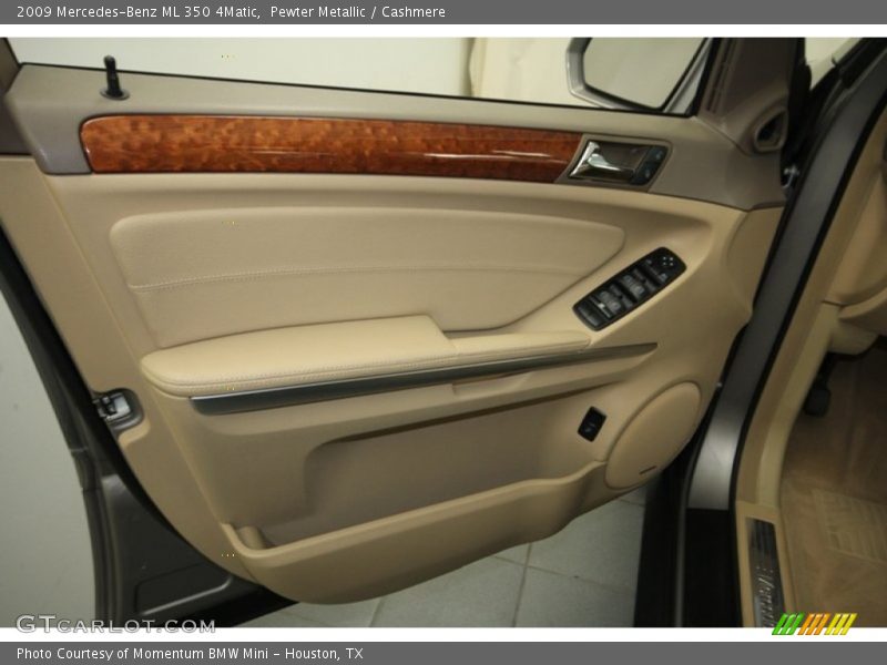 Pewter Metallic / Cashmere 2009 Mercedes-Benz ML 350 4Matic