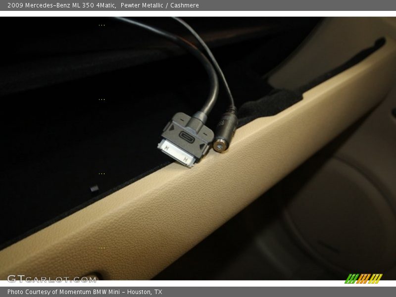 Pewter Metallic / Cashmere 2009 Mercedes-Benz ML 350 4Matic