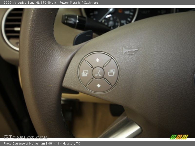 Pewter Metallic / Cashmere 2009 Mercedes-Benz ML 350 4Matic