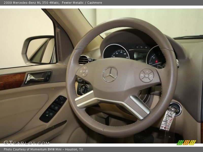 Pewter Metallic / Cashmere 2009 Mercedes-Benz ML 350 4Matic