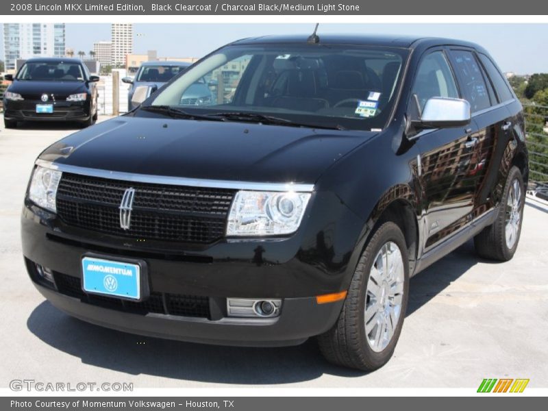 Black Clearcoat / Charcoal Black/Medium Light Stone 2008 Lincoln MKX Limited Edition