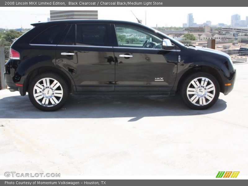 Black Clearcoat / Charcoal Black/Medium Light Stone 2008 Lincoln MKX Limited Edition