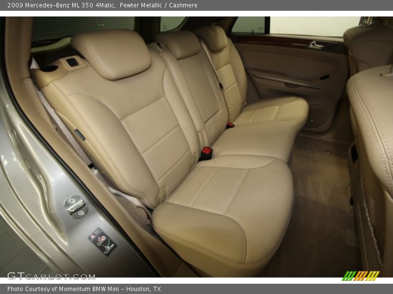 Pewter Metallic / Cashmere 2009 Mercedes-Benz ML 350 4Matic