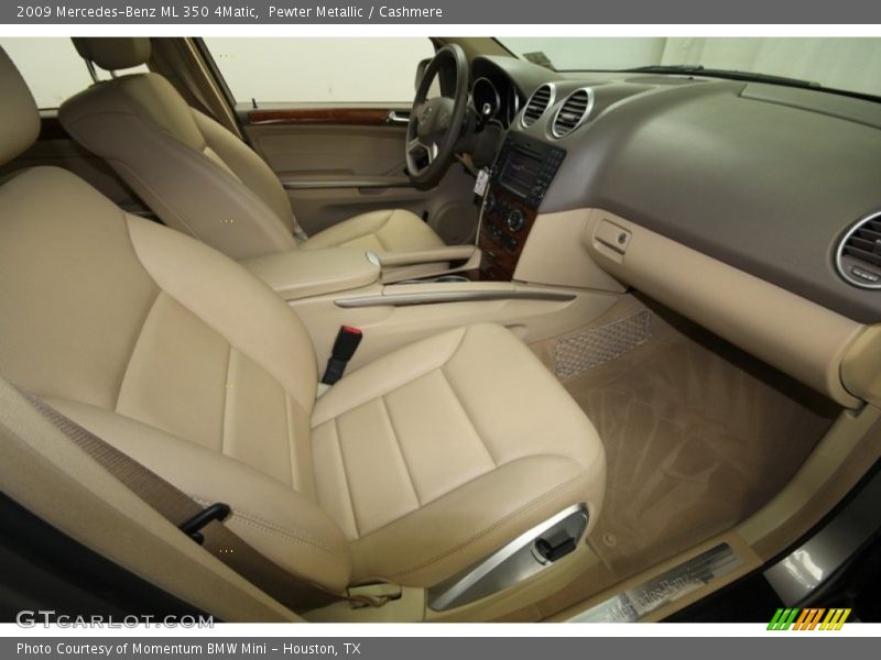 Pewter Metallic / Cashmere 2009 Mercedes-Benz ML 350 4Matic